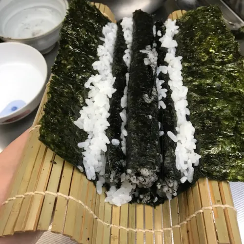 犬の恵方巻レシピ